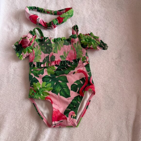 Janie and Jack swimsuit 6-12 months - Picture 2 of 3
